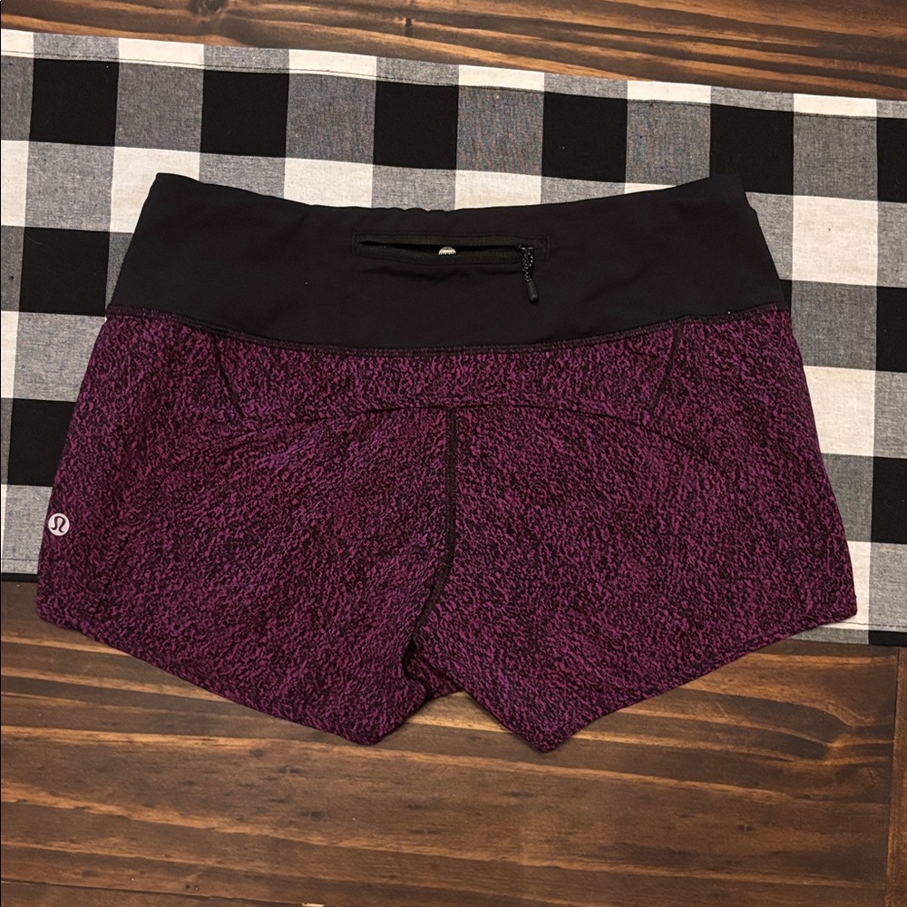 Lululemon Run Times Shorts Circuit Aurora Black 4